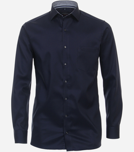 CASA MODA modern fit overhemd, twill, blauw