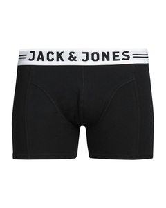 JACK & JONES Jacsense trunks (1-pack), heren boxer normale lengte, zwart