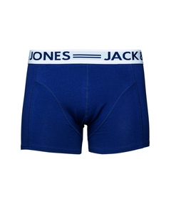 JACK & JONES Jacsense trunks (1-pack), heren boxer normale lengte, blauw