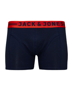 JACK & JONES Jacsense trunks (1-pack), heren boxer normale lengte, blauw