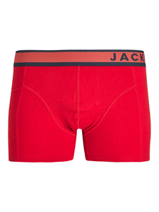 JACK & JONES Jacdenver trunk (1-pack), heren boxer normale lengte, rood