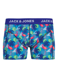 JACK & JONES Jacpueblo trunk (1-pack), heren boxer normale lengte, blauw