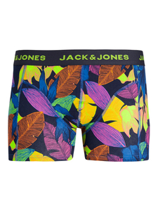 JACK & JONES Jacfall leaves trunk (1-pack), heren boxer normale lengte, blauw