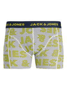 JACK & JONES Jaclogo illusion trunk (1-pack), heren boxer normale lengte, limegroen