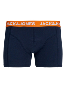 JACK & JONES Jacnorman contrast trunk (1-pack), heren boxer normale lengte, oranje