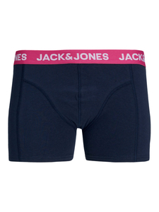 JACK & JONES Jacnorman contrast trunk (1-pack), heren boxer normale lengte, roze