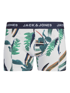 JACK & JONES Jaclouis trunk (1-pack), heren boxer normale lengte, wit