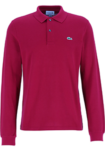 Lacoste Polo shirt rood casual uitstraling Mode Shirts Polo shirts 