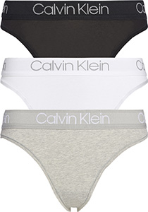 Calvin Klein Denim Jeans T-shirt Slim Met Hemelprint in het Wit Dames Kleding voor voor Lingerie voor Slips en ondergoed 