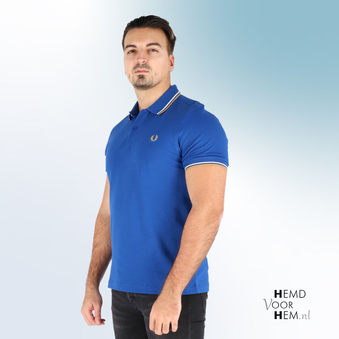Mode Shirts Polo shirts Lacoste Polo shirt blauw casual uitstraling 
