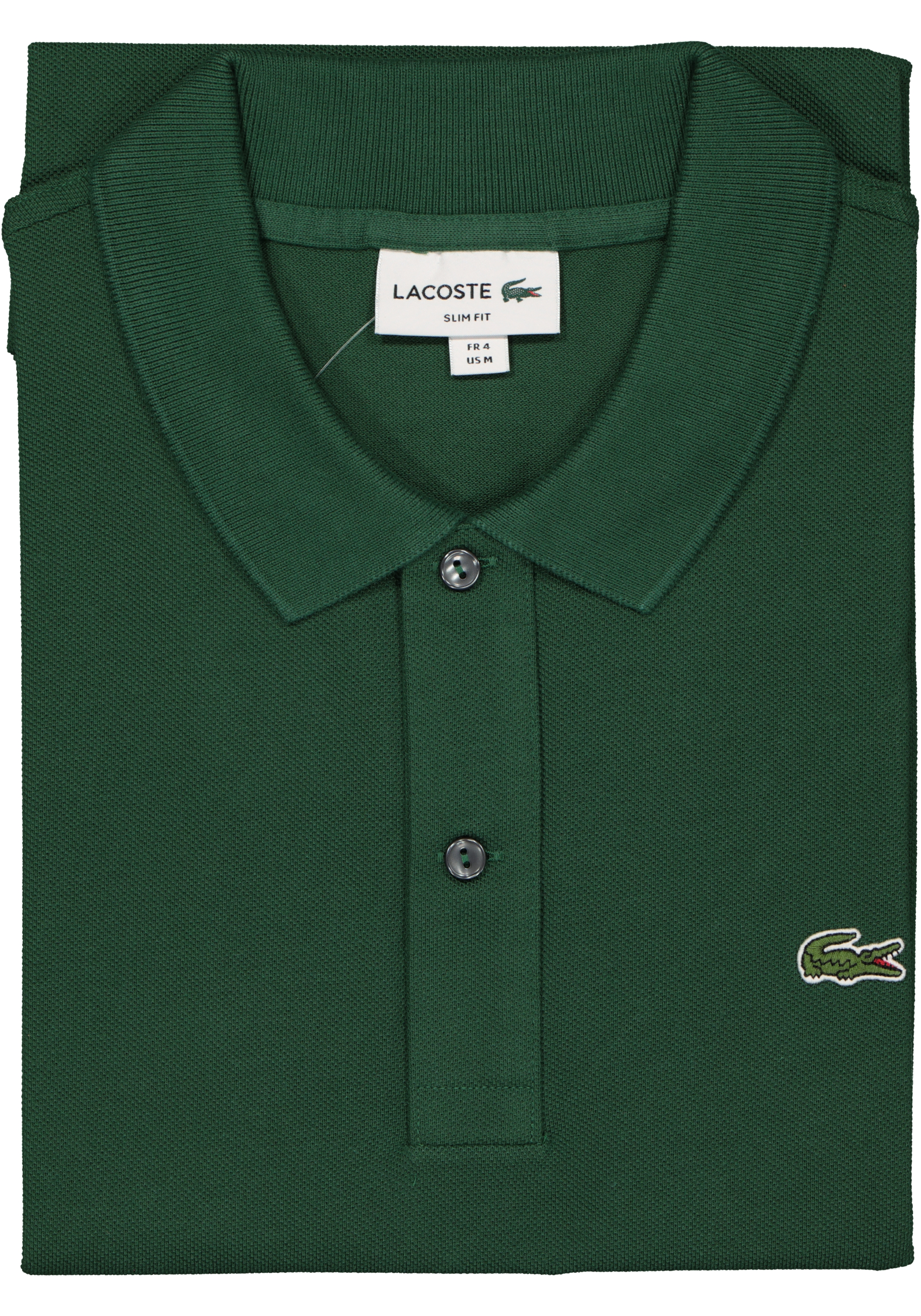 Mode Tops Polotops Lacoste Polotop groen casual uitstraling 