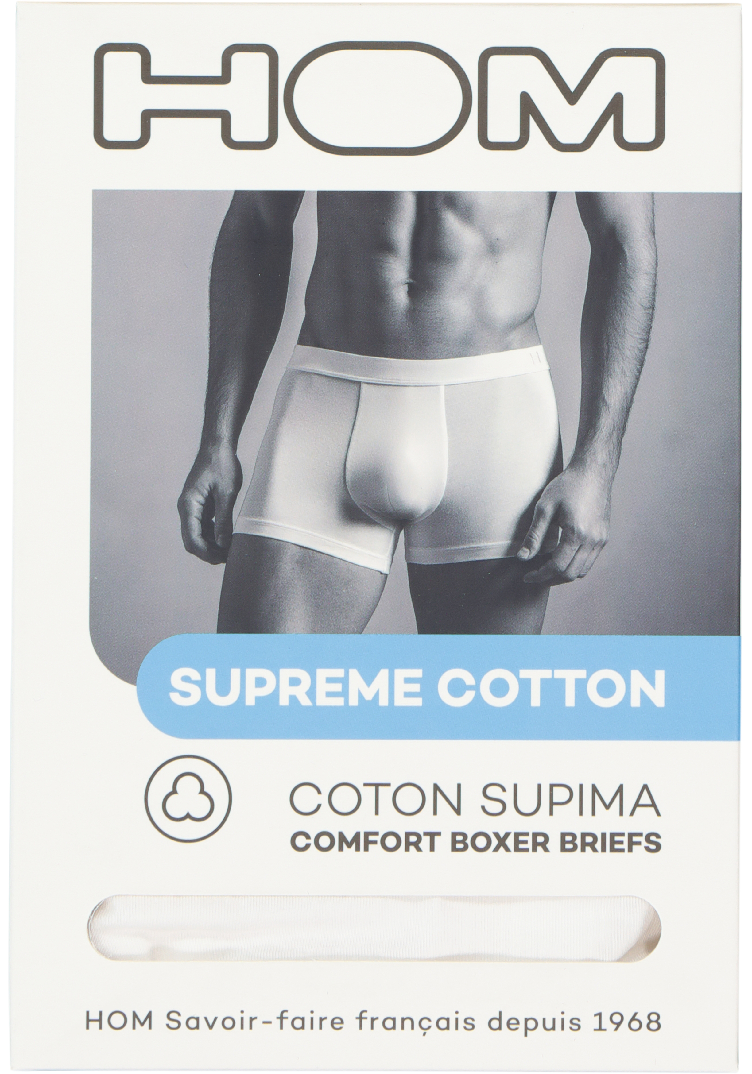 HOM Supreme cotton comfort boxer (1-pack), boxer normale... - Shop de nieuwste voorjaarsmode