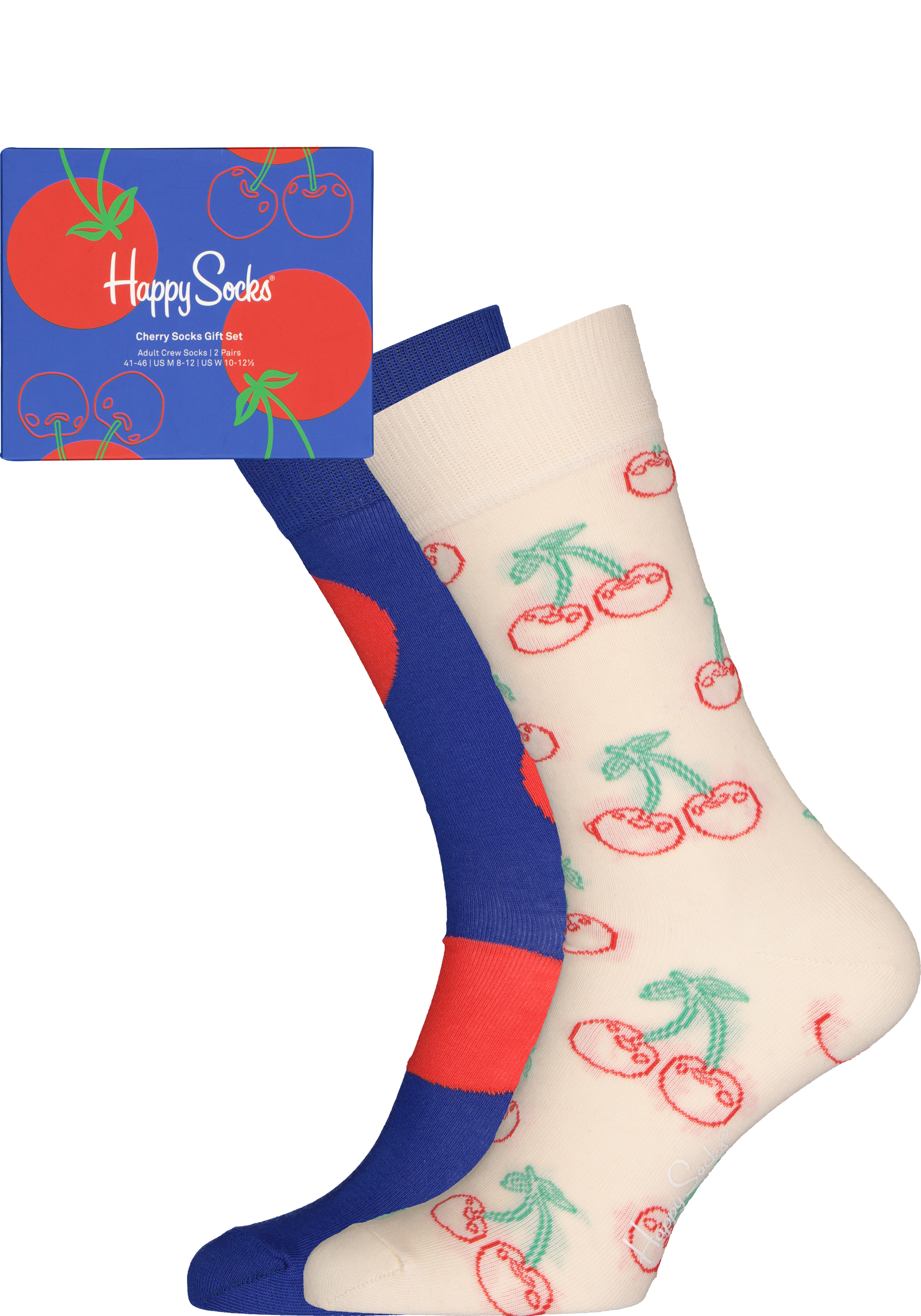 Trottoir Belonend Vluchtig Happy Socks sokken, Cherries Socks Gift Set (2-pack) - Zomer SALE tot 50%  korting