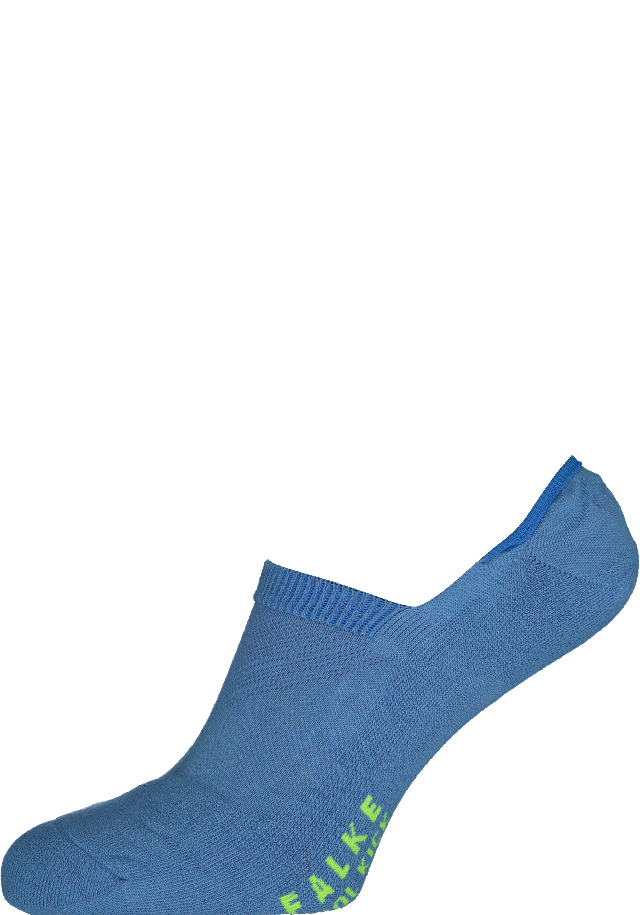 FALKE Kick invisible unisex sokken, lichtblauw (ribbon blue) - Shop de nieuwste voorjaarsmode