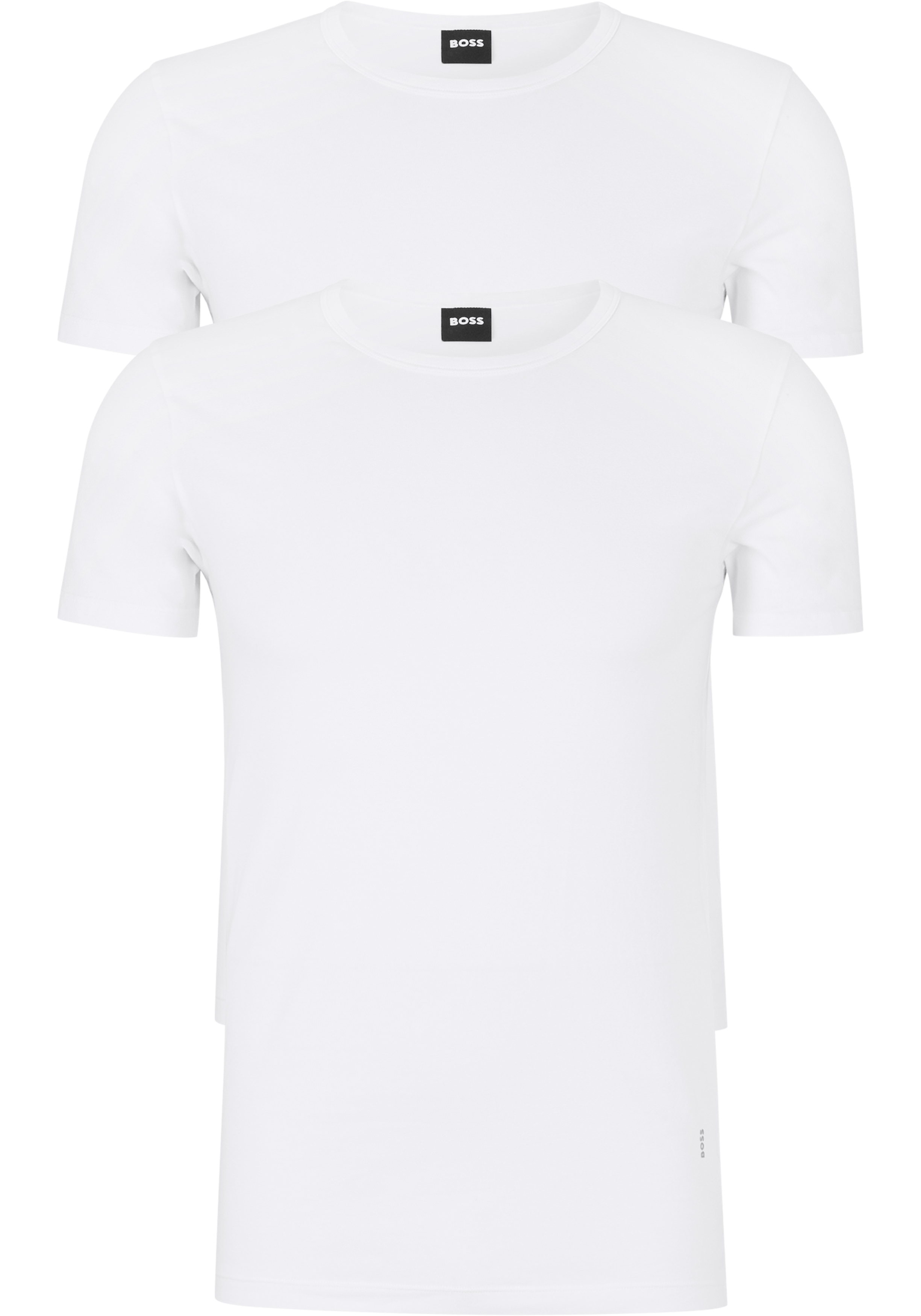 Soedan Ruwe olie Schaken HUGO BOSS Modern stretch T-shirts slim fit (2-pack), heren T-shirts... -  Shop de nieuwste voorjaarsmode