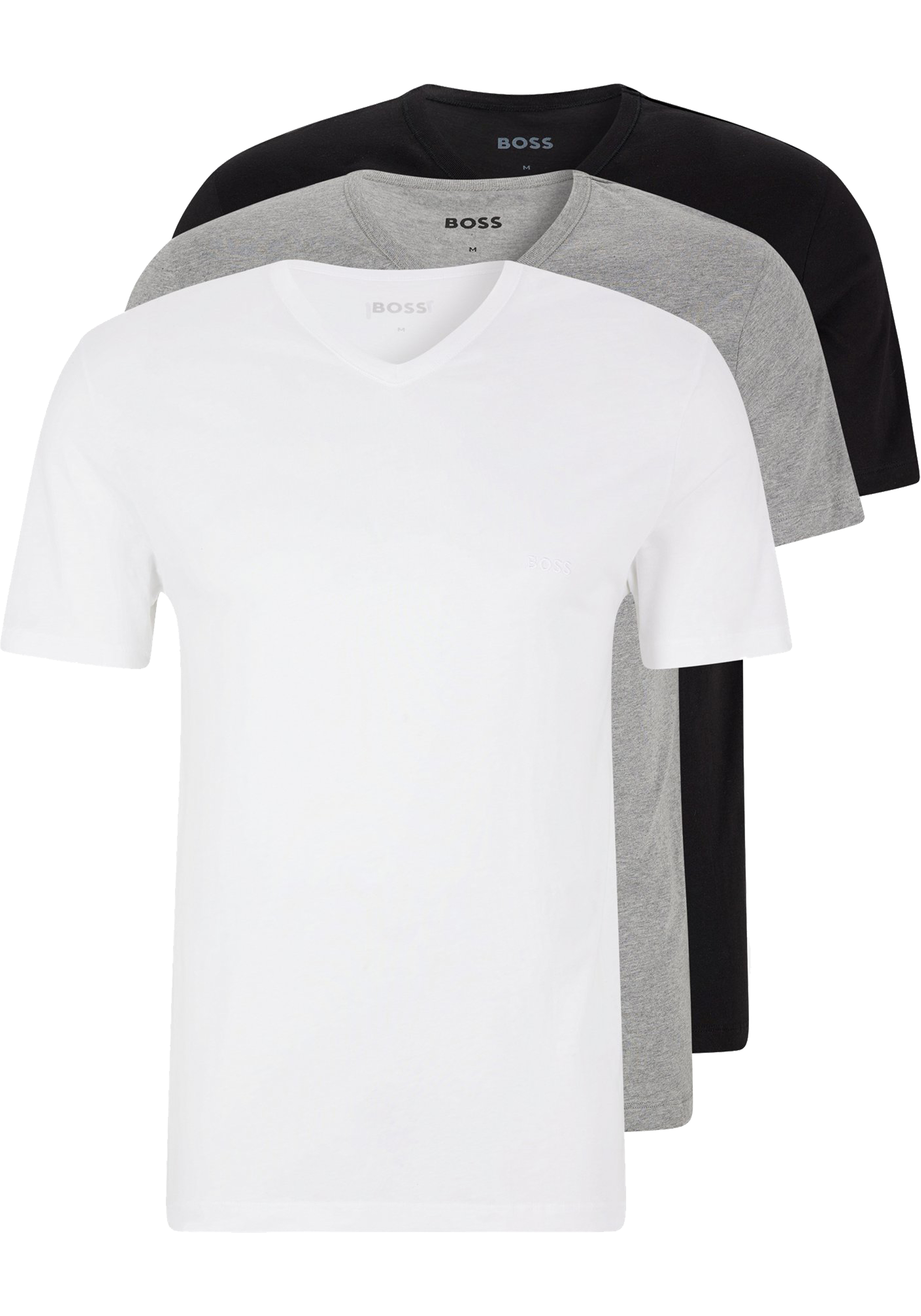 Inzichtelijk Regenachtig typist HUGO BOSS Classic T-shirts regular fit (3-pack), heren T-shirts V-hals,...  - Shop de nieuwste voorjaarsmode