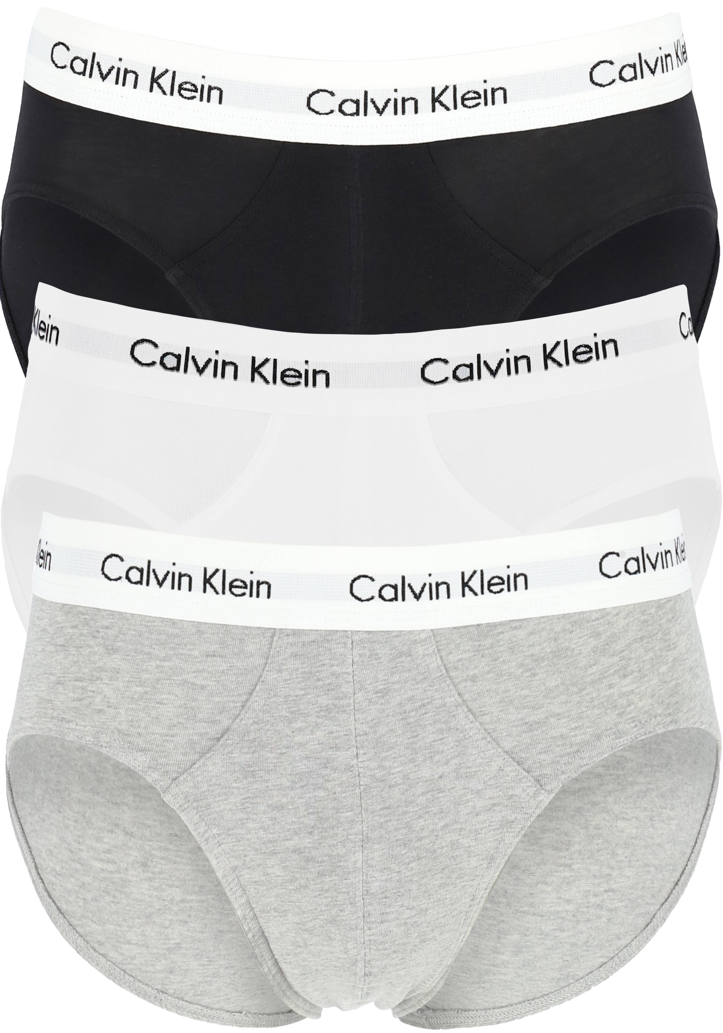 ijsje Word gek Mooie jurk Calvin Klein hipster brief (3-pack), heren slips, zwart, wit, grijs met...  - Shop de nieuwste voorjaarsmode