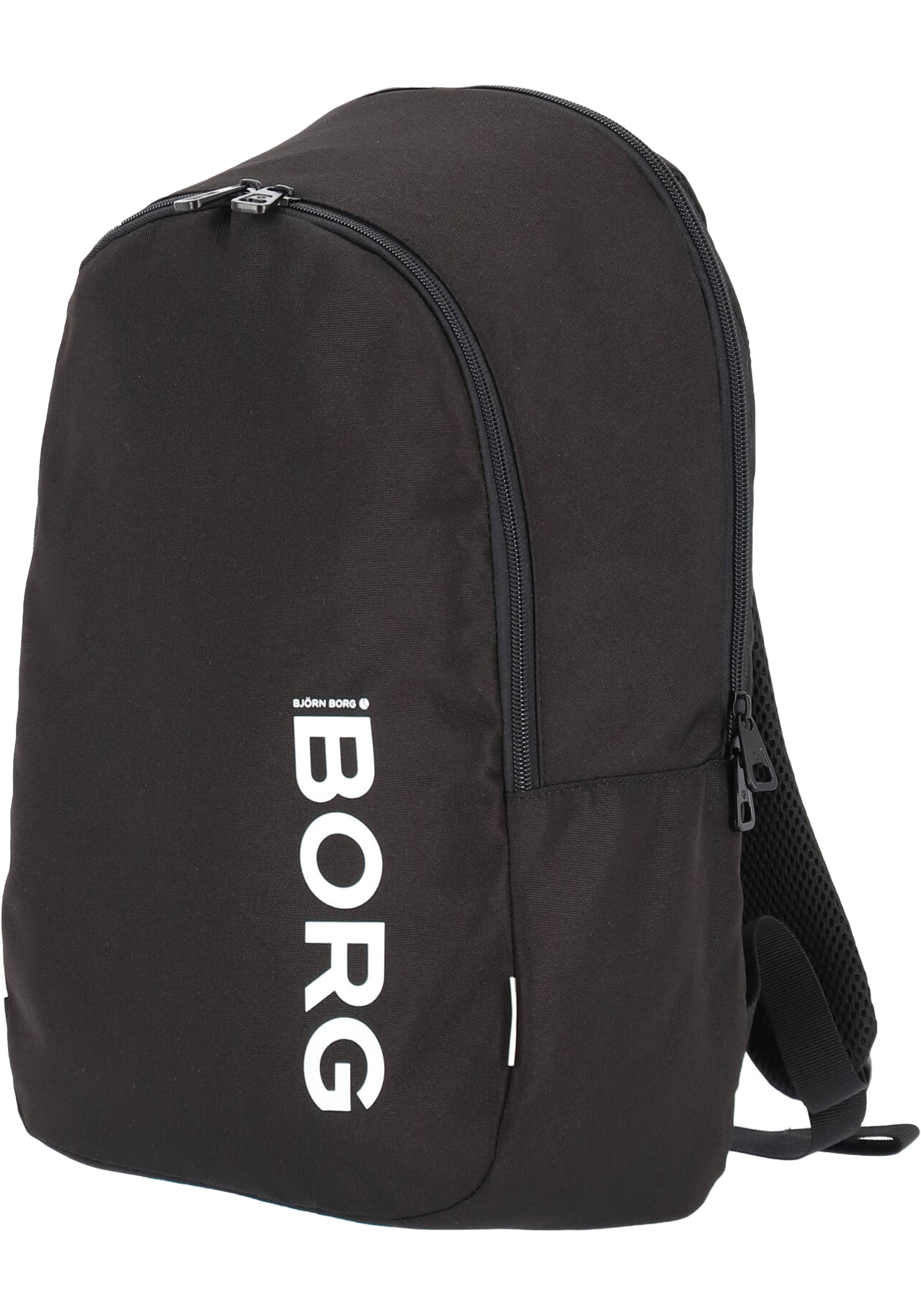 Borg Core backpack, unisex zwart - Shop de nieuwste voorjaarsmode