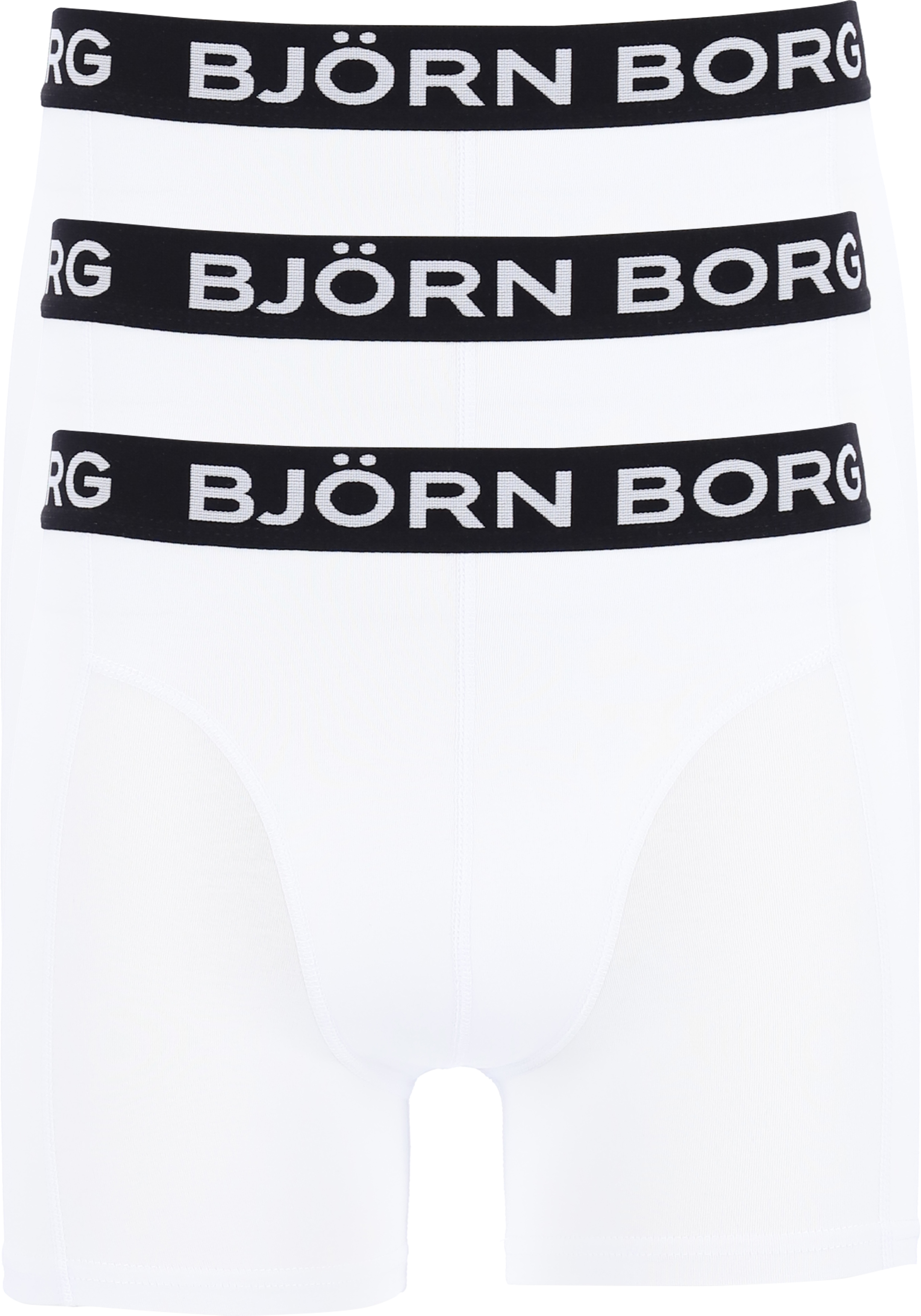 Bestuurbaar springen hoekpunt Bjorn Borg boxershorts Essential (3-pack), heren boxers normale lengte, wit  - Shop de nieuwste voorjaarsmode