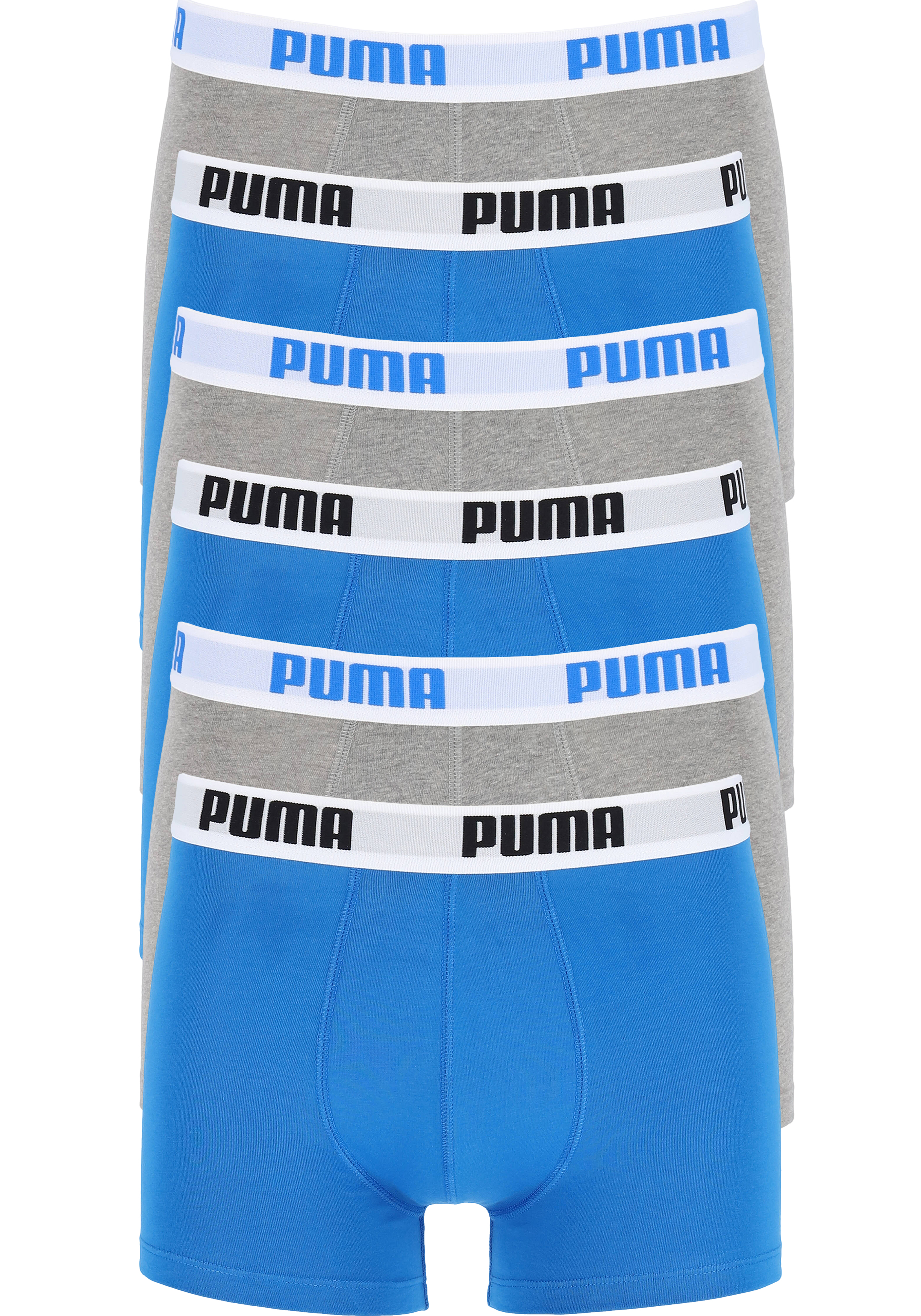 Puma Boxer heren (6-pack), blauw en grijs - DEALS: bestel artikelen van topmerken met korting