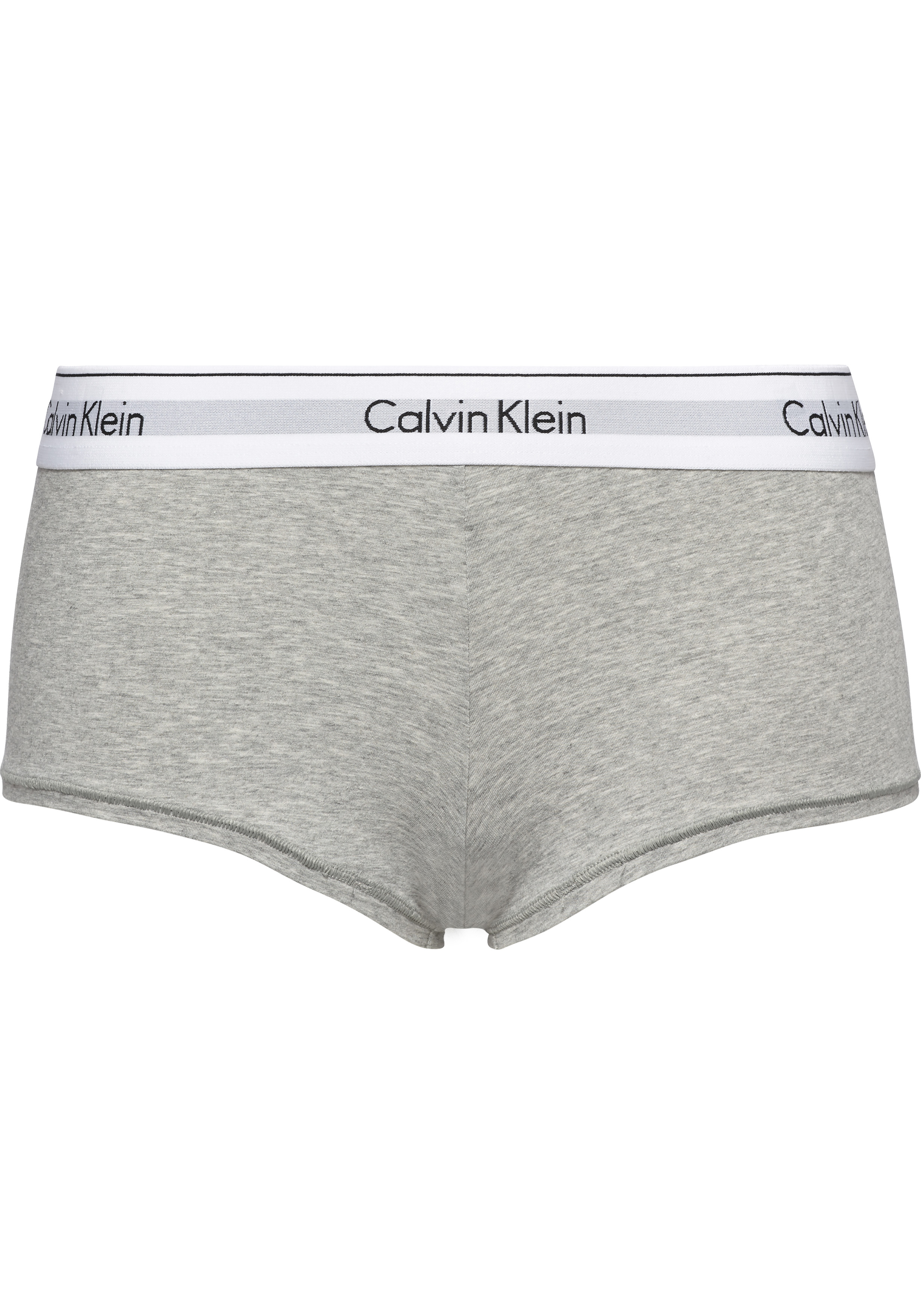 barrière teugels Vertrouwen Calvin Klein dames Modern Cotton hipster slip, boyshort, grijs - Zomer SALE  tot 50% korting