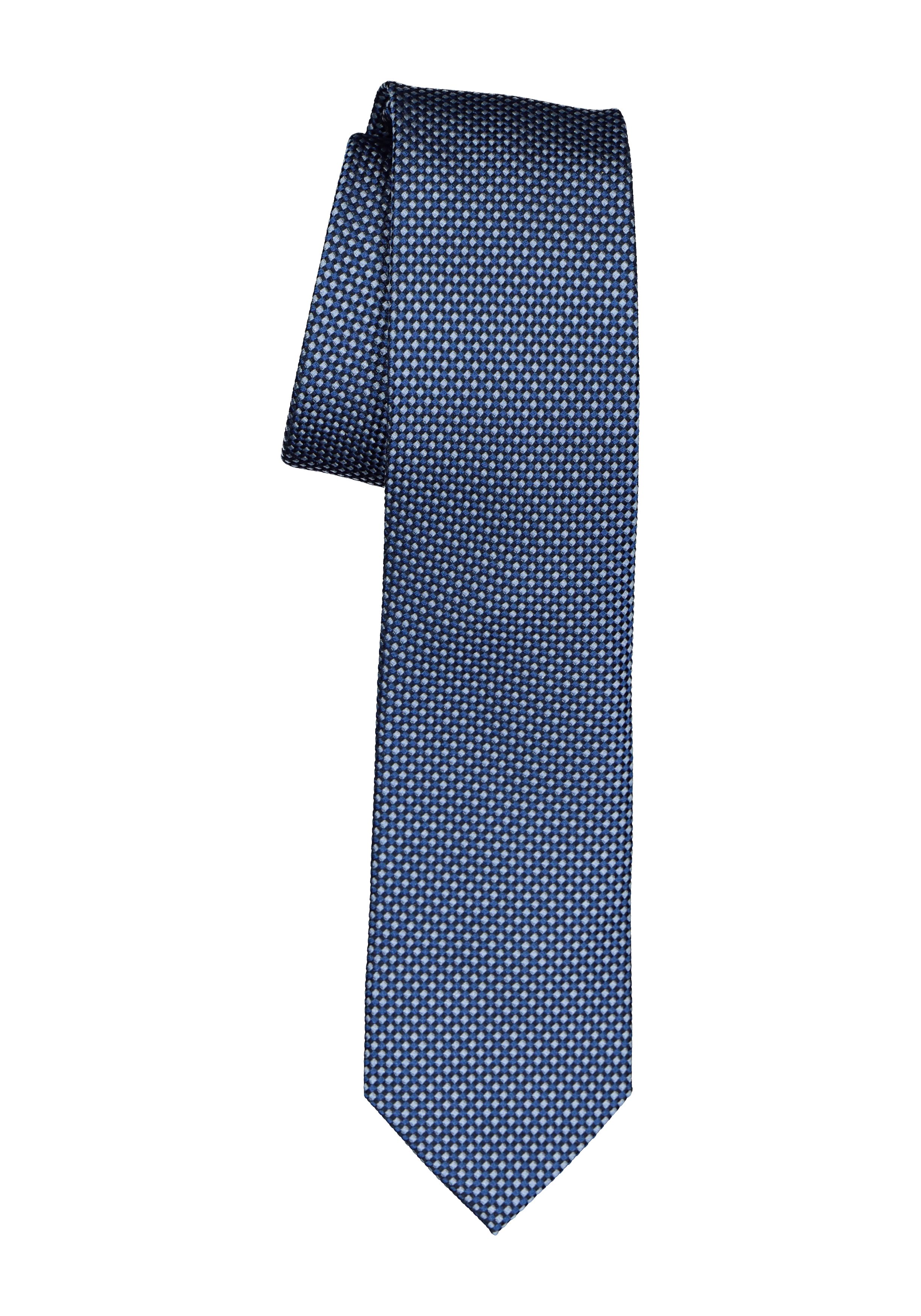 staking Medicinaal Incubus Michaelis stropdas, blauw met wit dessin - Shop de nieuwste voorjaarsmode