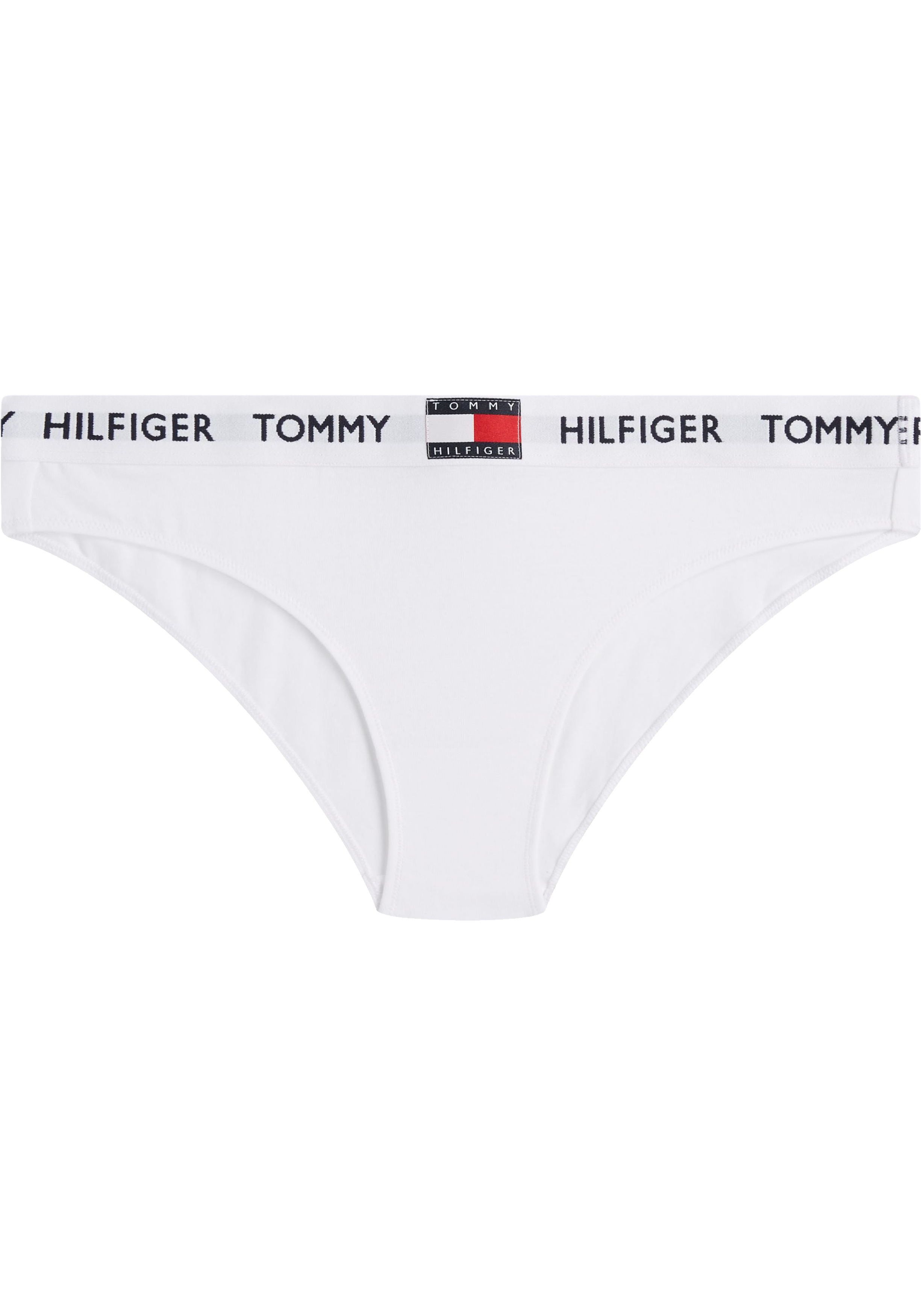 Tommy Hilfiger dames Tommy 85 bikini slip (1-pack), wit - SALE met  kortingen tot 50%