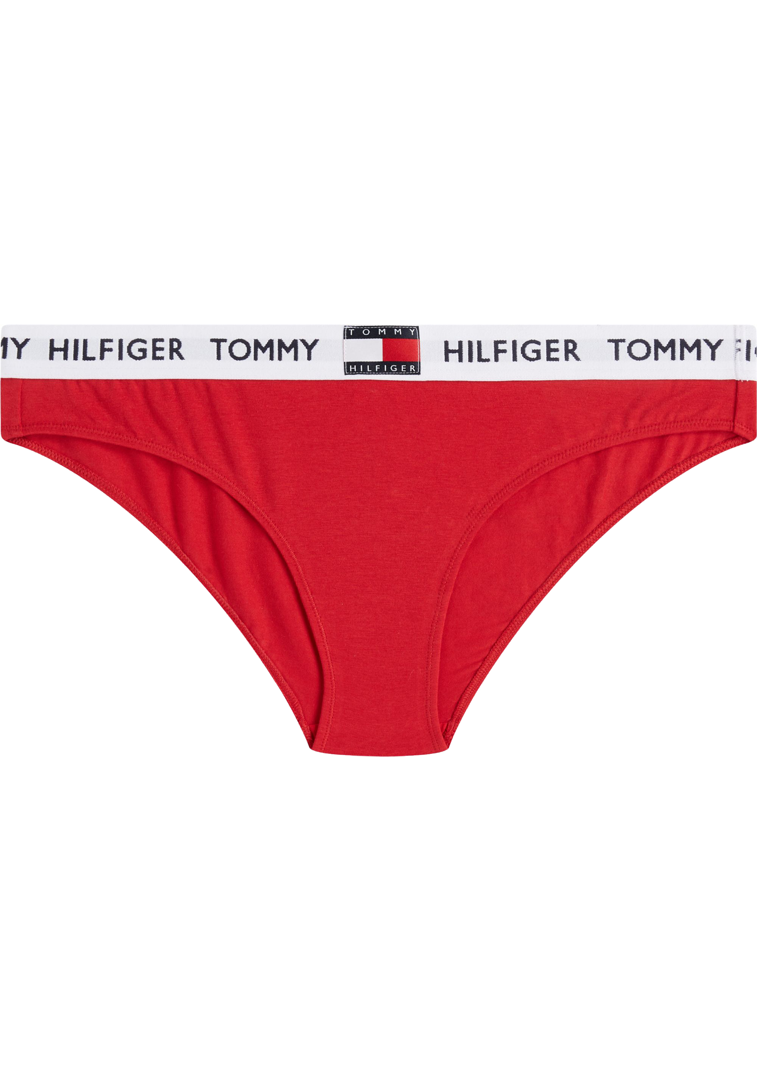 Tommy Hilfiger dames Tommy 85 bikini slip (1-pack), rood - SALE met  kortingen tot 50%