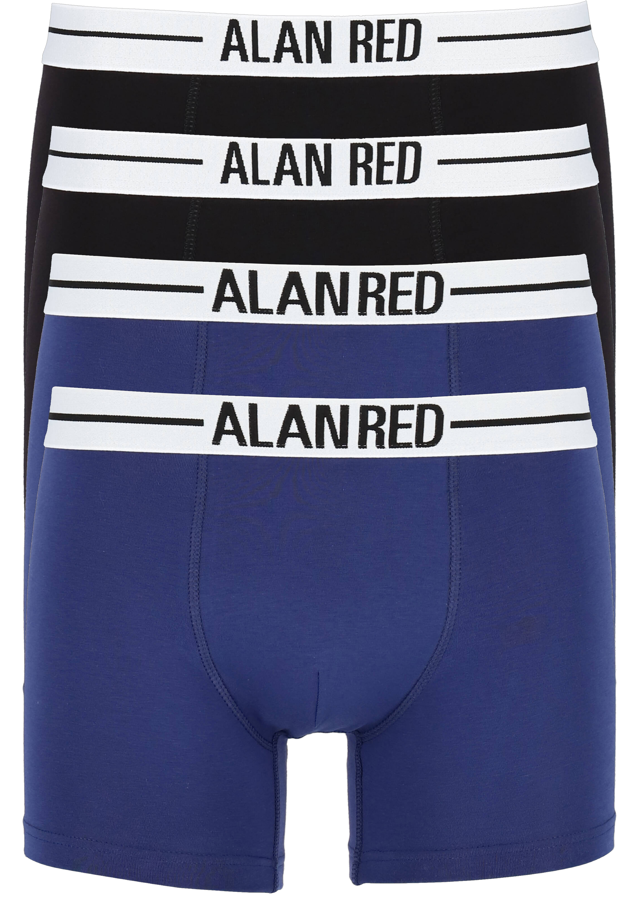 Elementair stof in de ogen gooien gebruiker ALAN RED boxershorts (4-pack), zwart / blauw - Shop de nieuwste  voorjaarsmode