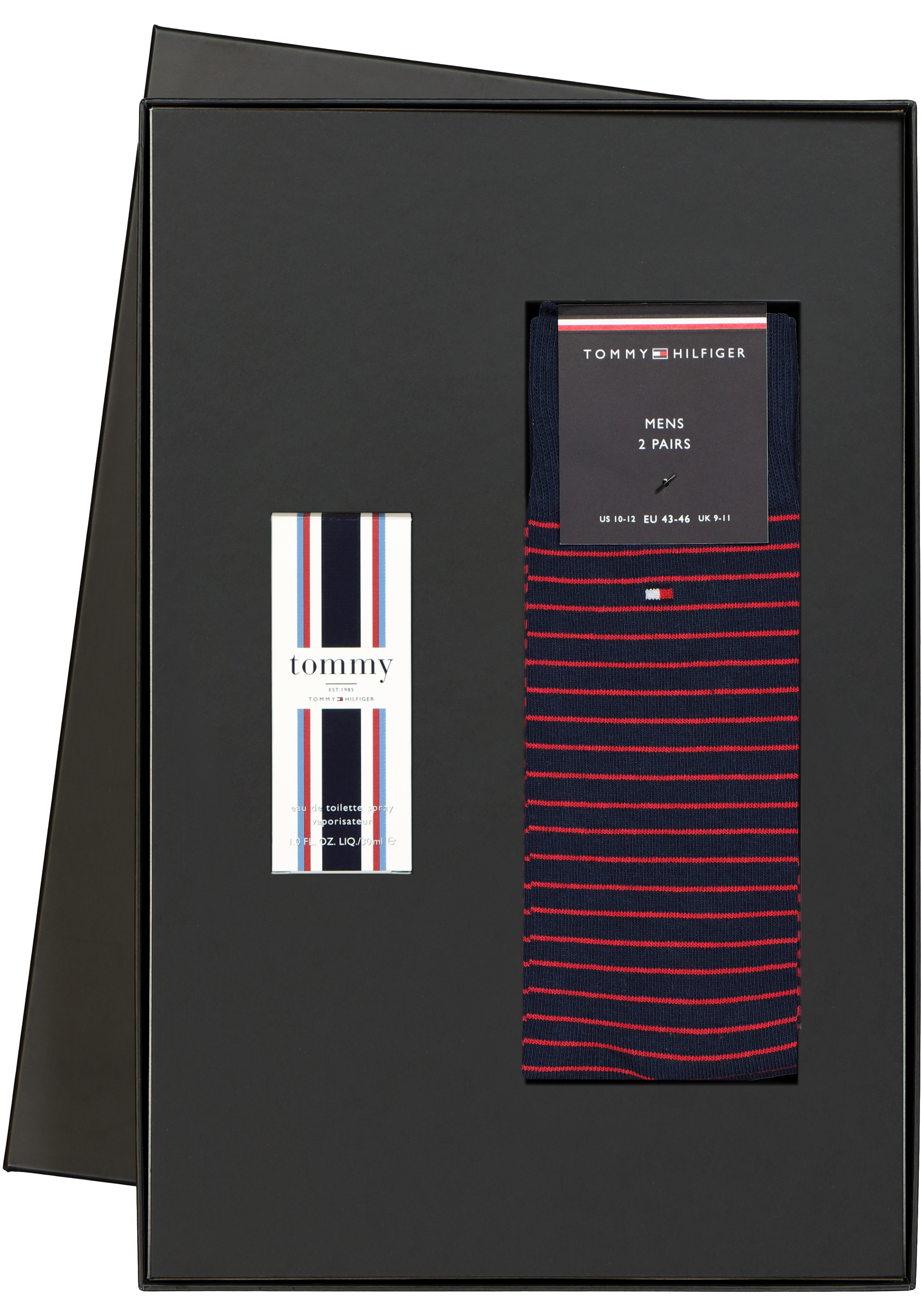 Stevig Acht Christian Heren cadeaubox: Tommy Hilfiger parfum + 2-pack Tommy Hilfiger sokken -  Shop de nieuwste voorjaarsmode
