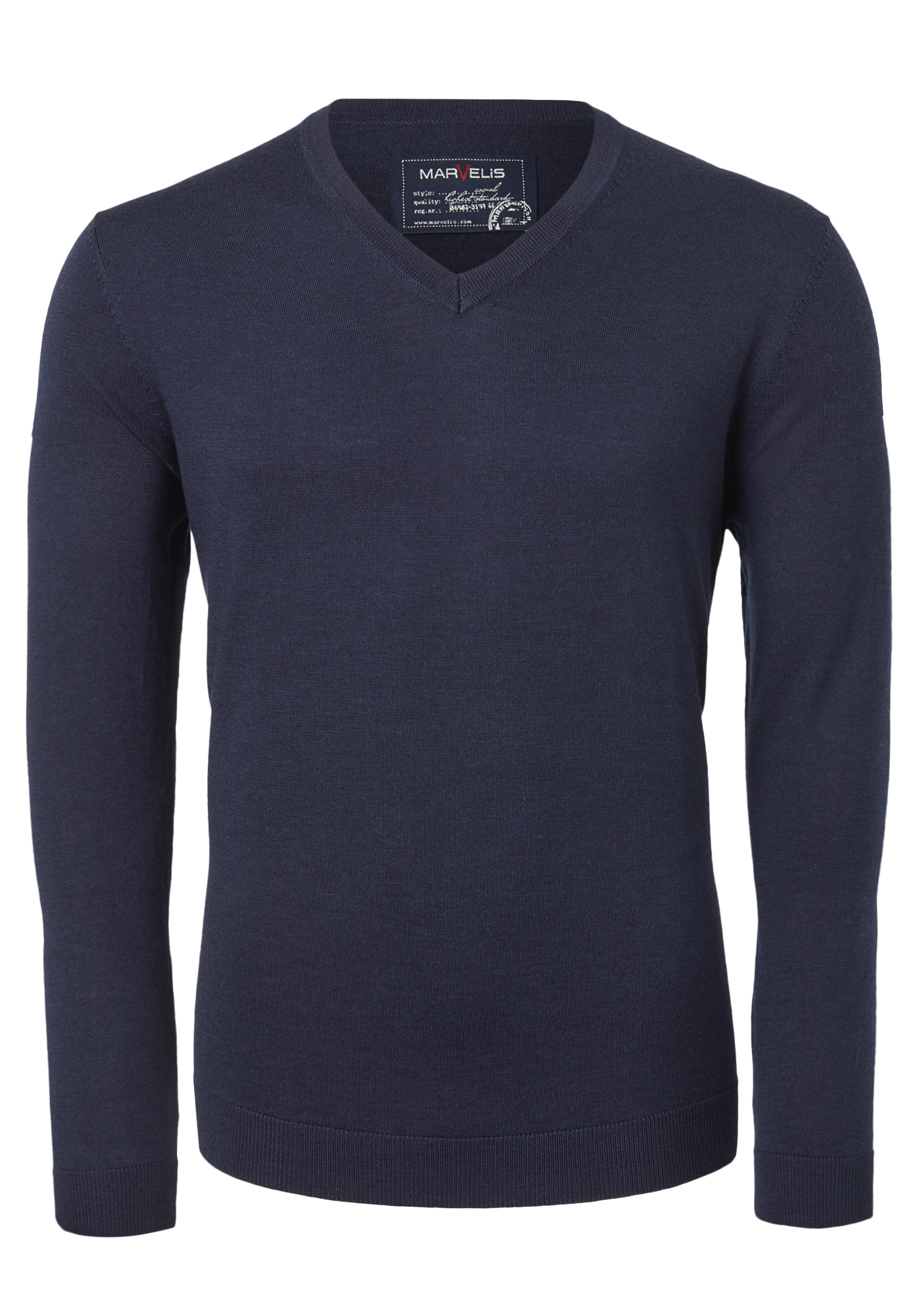 Set Wollen trui blauw casual uitstraling Mode Sweaters Wollen truien 