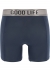 RJ Bodywear The Good Life boxers (2-pack), heren boxershort lang, navy