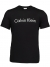 Calvin Klein Comfort Cotton T-shirt, crew neck shirt O-hals, zwart 