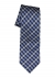 Michaelis stropdas, blauw geruit