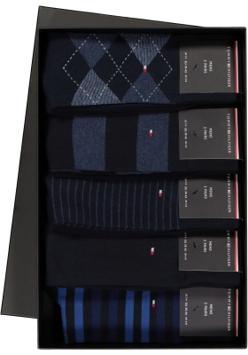 Cadeaubox: 10 paar Tommy Hilfiger Blue sokken