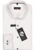 ETERNA modern fit overhemd, niet doorschijnend twill heren overhemd, wit (zwart contrast)