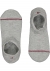 Tommy Hilfiger Iconic Sports Socks (2-pack), heren sneaker sportsokken katoen, onzichtbaar, grijs