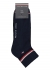Tommy Hilfiger Iconic Quarter Socks (2-pack), heren sneaker sportsokken katoen, donkerblauw
