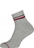 Tommy Hilfiger Iconic Quarter Socks (2-pack), heren sneaker sportsokken katoen, grijs