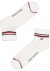 Tommy Hilfiger Iconic Quarter Socks (2-pack), heren sneaker sportsokken katoen, wit