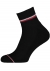 Tommy Hilfiger Iconic Quarter Socks (2-pack), heren sneaker sportsokken katoen, zwart