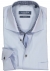 Ledub Modern Fit overhemd, lichtblauw twill (contrast)
