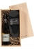 Dames en Heren cadeaubox: witte wijn met Falke Cosy Shoes antraciet