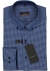 ETERNA modern fit overhemd, poplin heren overhemd, blauw geruit (contrast)