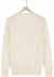 Calvin Klein superior wool crew neck sweater, heren pullover O-hals, wit