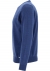 OLYMP modern fit trui wol, O-hals, jeansblauw