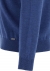 OLYMP modern fit trui wol, O-hals, jeansblauw