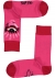 Spiri Socks Fire of live, unisex sokken, roze met rood