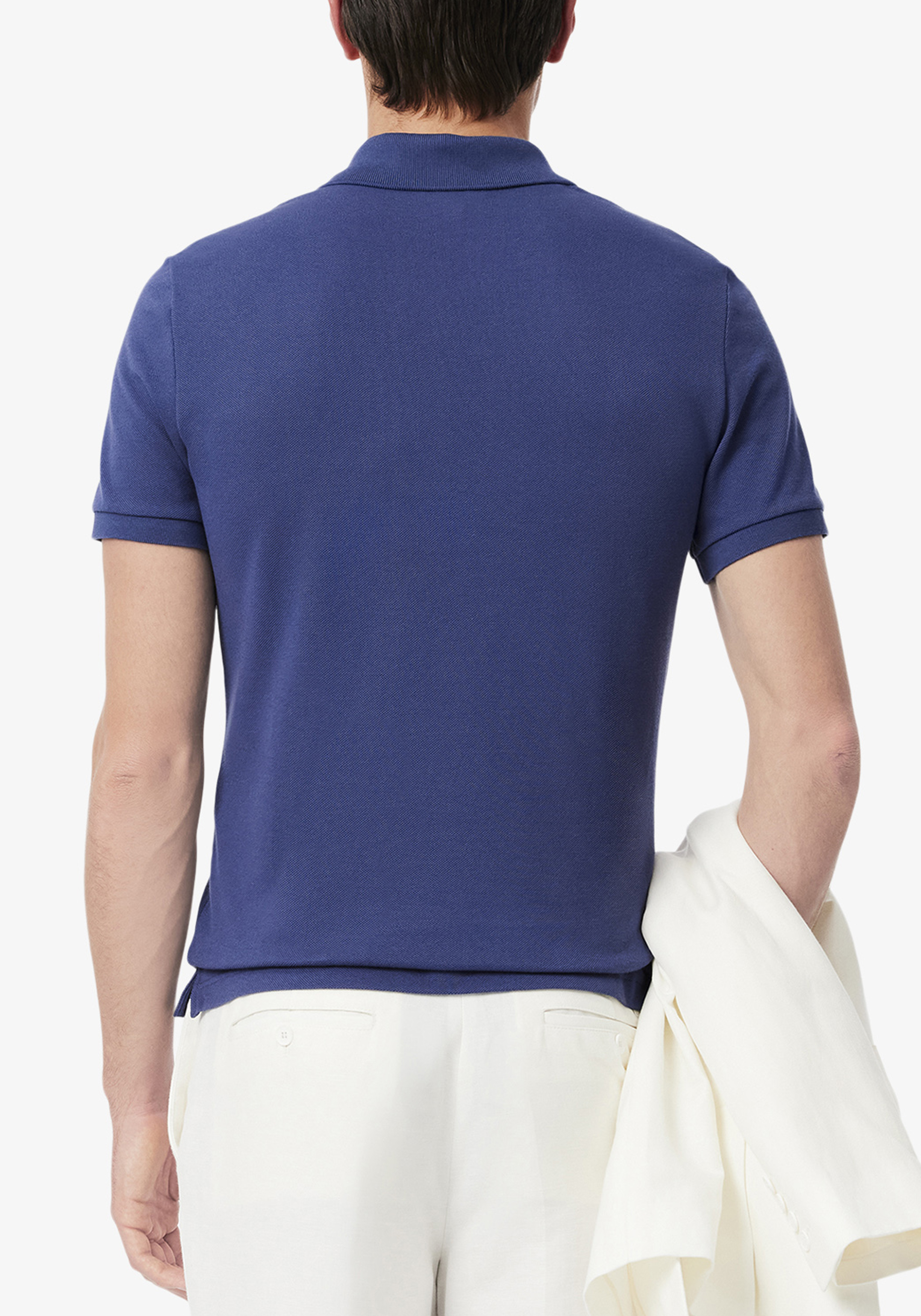 Lacoste Slim Fit polo, primula blauw