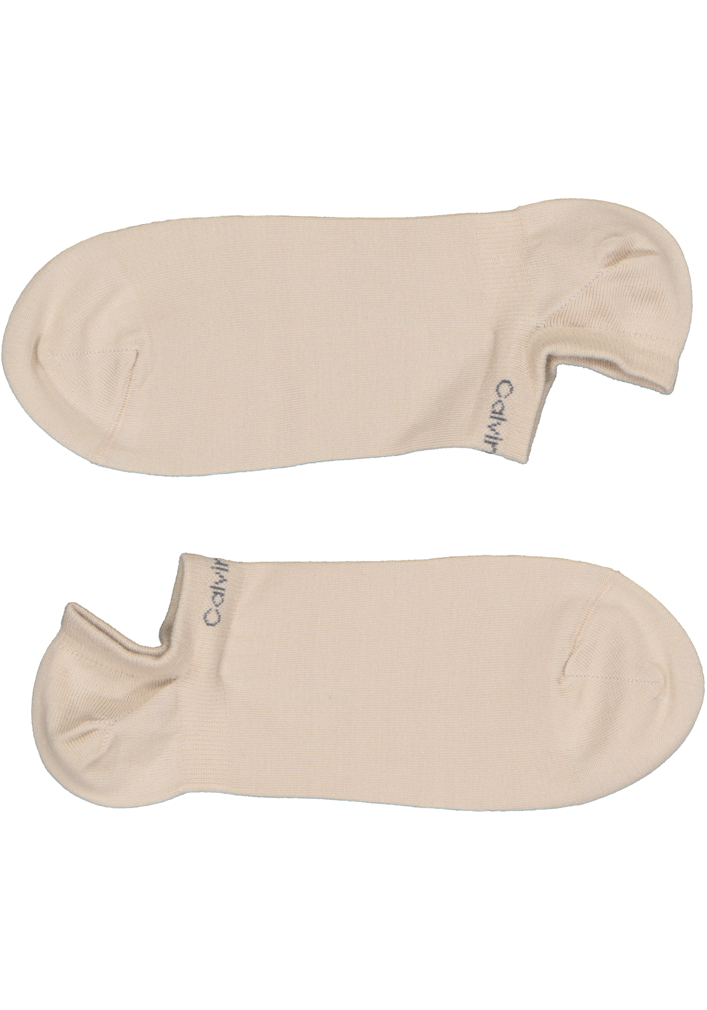 Calvin Klein herensokken Owen (3-pack), onzichtbare vochtregulerende sokken, beige, wit en grijs